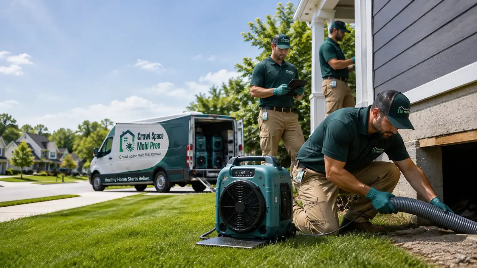 Crawl Space Mold Removal in Newton, NC